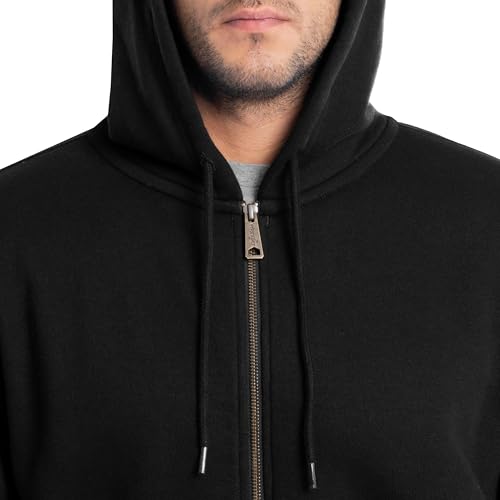 Wrangler Men's Full Zip Hooded Sweatshirt with Front Pouch Pocket3