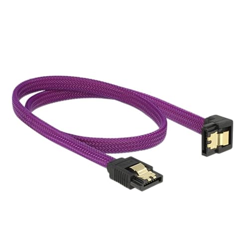 Cable SATA 3.0 7 pines 0.5 m con funda de nylon miniatura 5