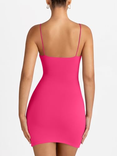 Image of LILLUSORY Women's Mini Sexy Bodycon Dress 2026 Spring Summer Going Out Short Backless Party Club Dresses Y2k Clothes