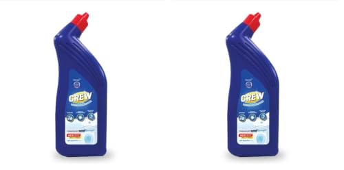 Image of Diversey Crew Toilet Bowl Cleaner - 1 L | Deodorizes | Tough on Stubborn Stains | Fast Action Formula (Pack of 2)