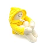 Banana Man - Stuffed Action Figure Plush, Funny Posable Decompression & Stress Relief Toy