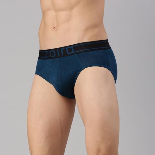 Image of Zoiro Men's Brief | Soft Band | Soft No-Marks Elastic | Breathable Innerwear | Pack of 1 | Color May Vary