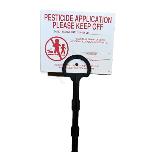 Wisconsin Pesticide Warning Yard Sign Kit