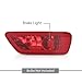 ALLGOOD LED Rear Bumper Fog Tail Brake Lights Left and Right Fit Jeep Compass 2011-2016,Fit Jeep Grand Cherokee 2011-2021 (not fit Jeep Cherokee),Fit Dodge Journey 2012-2020 57010716AC, 57010717AC