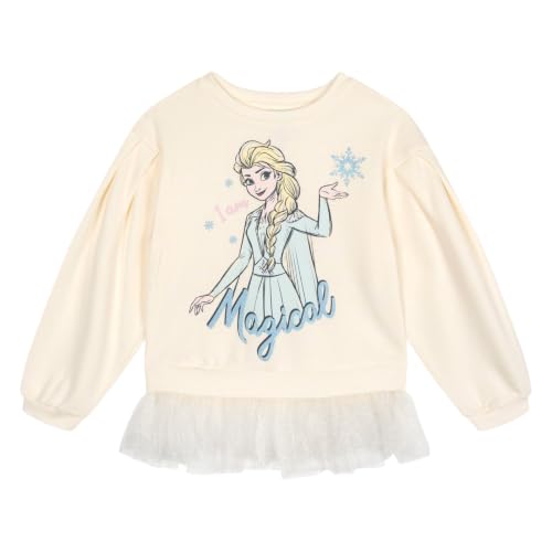 Image of Disney Frozen Girls' 2-Piece Sweatshirt and Leggings Set Toddler to Big Kid