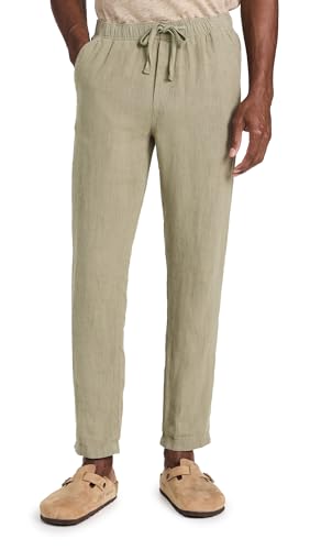 Faherty Men's Linen Drawstring Pants
