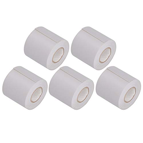 Image of Air Conditioner Pipe Tape, 5Pcs Tube Protective Tape Oil-Resistant Tube Protective Wrapping Tapes 6Cm Width for Electronic Parts Electrical Equipment(Grey)