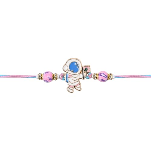Image of I Jewels Fancy Cartoon Kids Rakhi With Roli Chawal & Rakshabandhan Card for Bro /Brother /Bhai