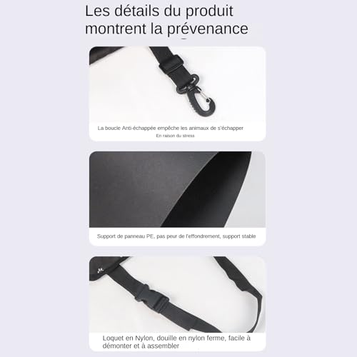 Siège auto pour chiens imperméable pour protéger vos sièges de la boue - 8