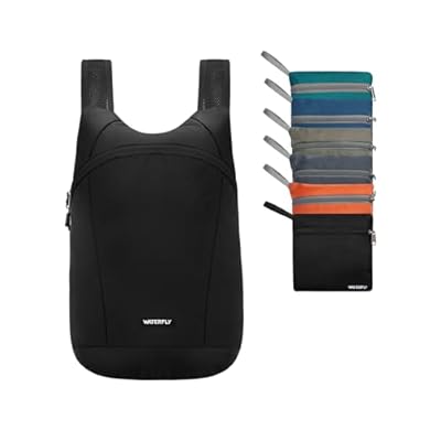 WATERFLY Foldable Lightweight Hiking Backpack: ...