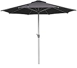 QUALITÄTSMATERIALIEN | Der Aluminiumstab ist pulverbeschichtet, so dass er auch bei feuchtem, regnerischem Wetter nicht leicht rostet.