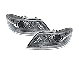 Set Xenon Scheinwerfer D1S/H1 Hella für SKODA OCTAVIA II 1Z 08-13 von Autoteile Gocht