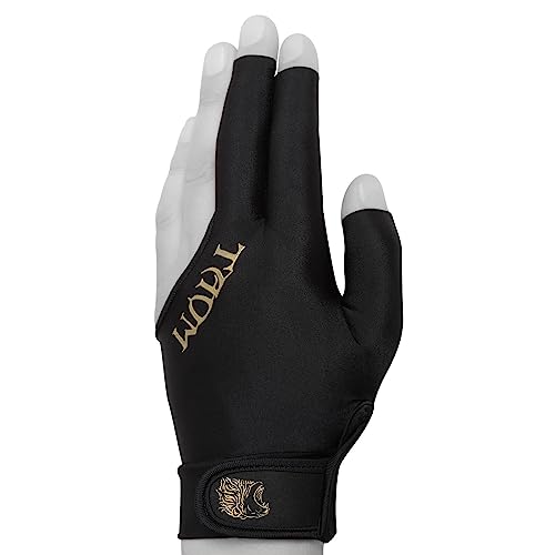 Taom Midas Billiard Pool CUE Glove - for Left or Right Hand (X-Large, Left)