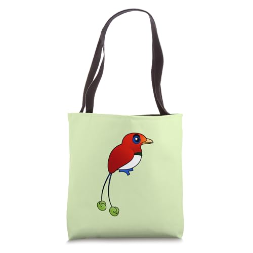 Cute Cartoon King Bird-of-paradise Birdorable Unusual Bird Tote Bag