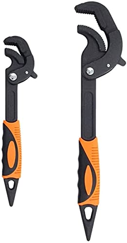 Clé de tuyau universelle multifonctionnelle SHISHI ensemble d'outils de plomberie 2PCS