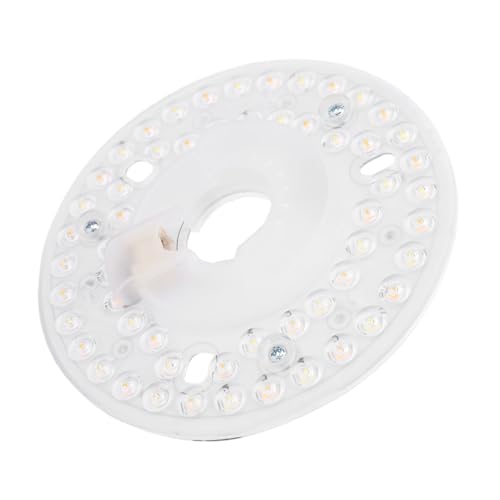 Jeffergarden シーリングファン LED ライト交換、高輝度 3 色ライトを備えた PC レトロフィットエンジン、省エネシーリングファン