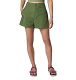 Columbia Women's Holly Hideaway Washed Out Short, Canteen, 18