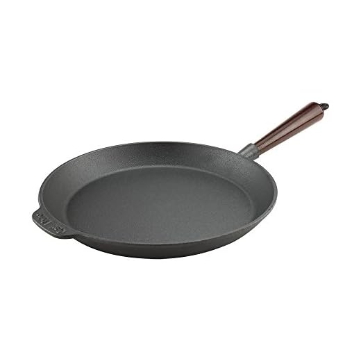 Carl Victor Stekpanna Gjutjärn 28cm Trähandtag, Induktion