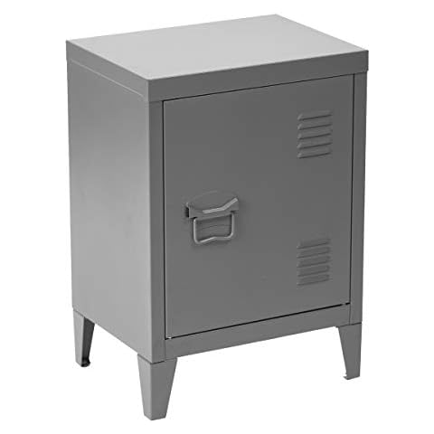 MEUBLE COSY Mesita de Noche con Puertas y Estantes Cover