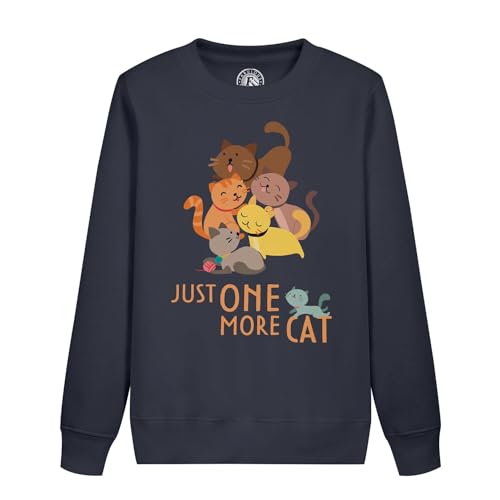 Sweatshirt enfant chat juste un chat de plus haut manches longues imprimé chaton