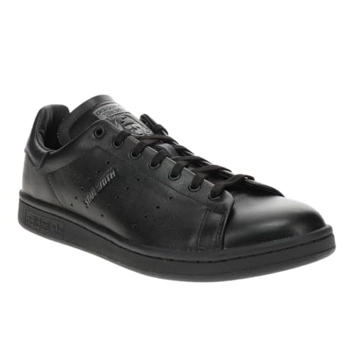 Image of adidas Mens Stan Smith Lux Lace Up Sneakers Shoes Casual - Black