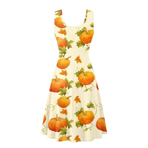 Image of TOADDITDO Womens Summer Sleeveless Tank Dress with 2 Side Pockets XS-4XL Plus Size