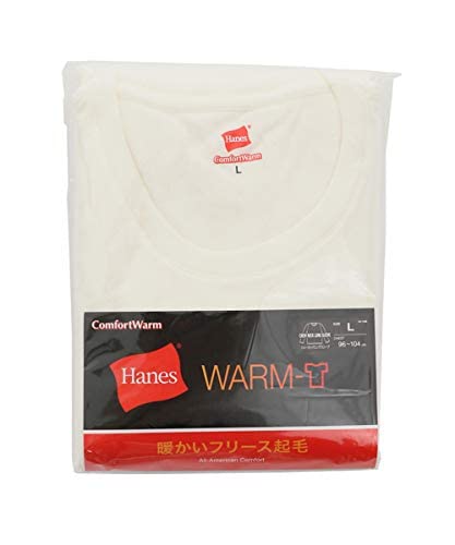 [ヘインズ] ロングTシャツ あったかインナー 防寒着 フリー