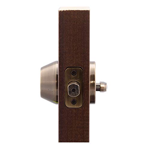 Copper Creek Db2410Ab Single Cylinder Deadbolt, Antique Brass #TOP3