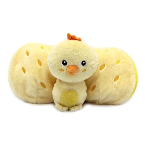 FLIPETZ Nugget The Chick Plushie, Reversible Pineapple to Chick 2-in-1 Stuffed Animal - Image 2