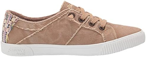 Blowfish Malibu Women's Fruit Sneaker, Desert Khaki Smoked Canvas, 8.5 | Image 5