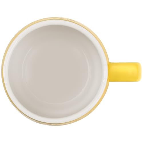 Mug apilable de cerámica STAUB, capacidad grande, amarillo miniatura 2