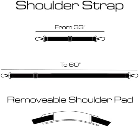 Arca Gear 40 oz Hydro Carrier - Insulated Water Bottle Sling w/Carry Handle, Shoulder Strap, Wallet and Two Pouches - The Perfect Flask Accessory (Aqua Camo)