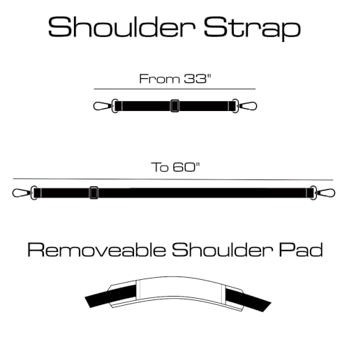 Arca Gear 40 oz Hydro Carrier - Insulated Water Bottle Sling w/Carry Handle, Shoulder Strap, Wallet and Two Pouches - The Perfect Flask Accessory (Aqua Camo)