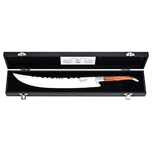 Laguiole Style de Vie Champagnersäbel Luxury Line, Rosenholz