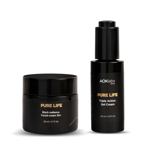 Pack Black Radiance Crema Facial de Día Anti-edad 30+ SPF 50ml + Contorno de Ojos Antiarrugas Natural 30ml.