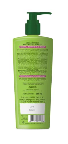 Image of SESA Ayurvedic Anti Hairfall Shampoo For Dry And Frizzy Hair Reduces Hairfall Made With 6 Ayurvedic Herbs Paraben Free Shampoo - 650ml