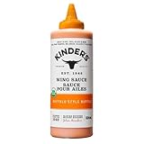 Kinder’s Buttery Buffalo Wing Sauce & Dip – Bold & Creamy Buffalo Flavor – Perfect for Wings, Fries & More – 624 ml