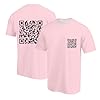 Men's Short-Sleeved T-Shirt, Regular Fit, Crew Neck T-Shirts, Summer T-Shirts, Print, White, Black, Tee, Large Sizes, Lightweight Top, pink, 4XL #3