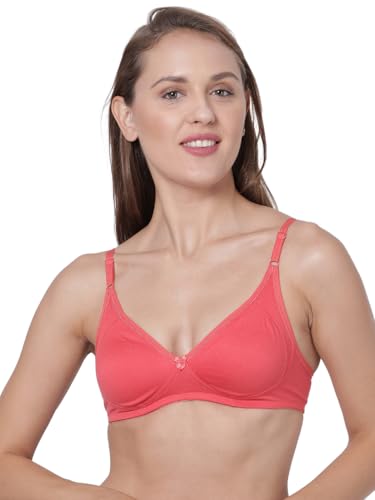 Image of Macrowoman W-Series Women's Cotton Blend Padded Wire Free Modern Seamless Bra