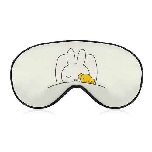 ミッフィー アイマスク 睡眠アイマスク 目隠し 睡眠用 安眠 遮光 軽量 通気性 寝る時マス ク昼寝/仮眠/旅行に最適
