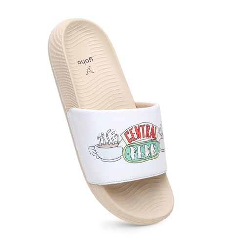 Image of YOHO Sliders for Women | Comfortable and Lightweight Slides | WB Cartoon & Comic Characters: Tom & Jerry, Big Bang Theory, Friends, Games of thrones and Wonder Woman Footwear for Girls