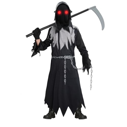 Disfraz de Muerte (con Capucha y Accesorios)