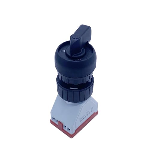 Interruptor giratorio con contacto plateado y selector de transferencia manual 16A IP66 2