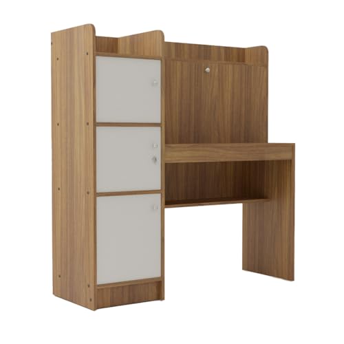 Image of NEUDOT Vision Engineered Wood Study Table | Dual Tone Finish | Compact & Modern Desk for Home Office | Durable Workstation | Study & Laptop Table for Students