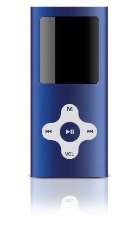 Lecteur MP4 8 Go MP486 Vidi l'accessoire bleu ideal pour le sport et le running