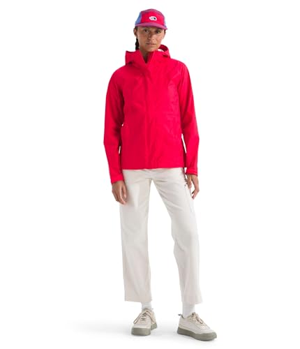 Image of THE NORTH FACE Women's Venture 2 Waterproof Hooded Rain Jacket | Raincoat With Breathable Dryvent 2.5l Fabric, Pit-zips