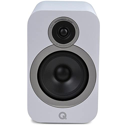 Q Acoustics 3030i Blanc Enceintes Bibliothèques (la Paire) - Les Beatles, Paul McCartney, John Lennon, RIngo Starr, George Harrison Q Acoustics 3030i Blanc Enceintes Bibliothèques (la Paire) – Image 6