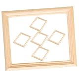 Cadres photo miniatures – parfaits pour les créations artisanales, ils permettent d'exprimer sa créativité et son imagination. simples et élégants, ils constituent un excellent choix pour décorer une maison de poupée ou d'autres scènes miniatures