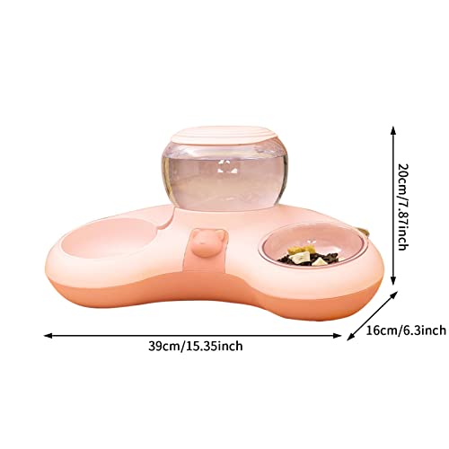 Dispensador de água para cães,Alimentador de animais de estimação Alimentador de cães Bebedouro auto