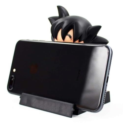 Image of Awestuffs Phone Holder Car Decoration Bobblehead Action Figure Pack of 1 (Gokuu)